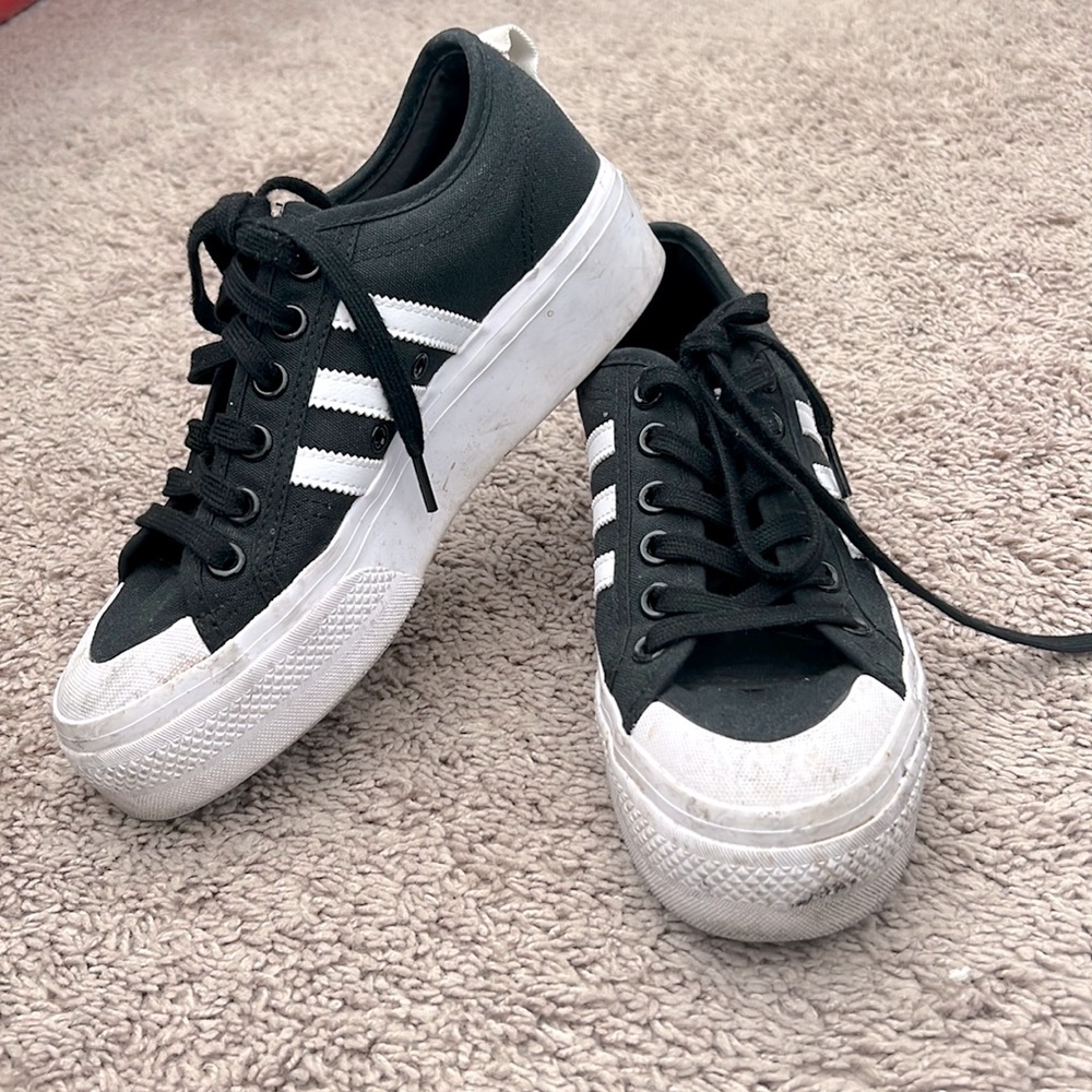 Adidas platform sneakers